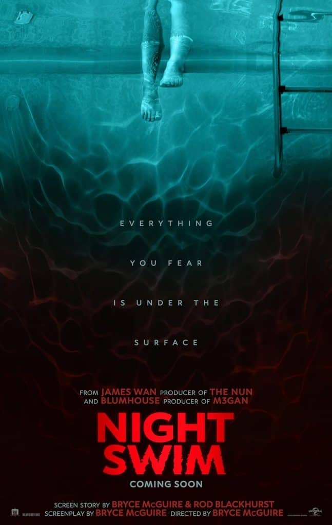 night swim poster