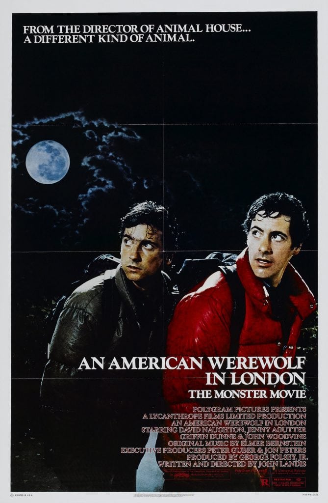 american werewolf in london poster